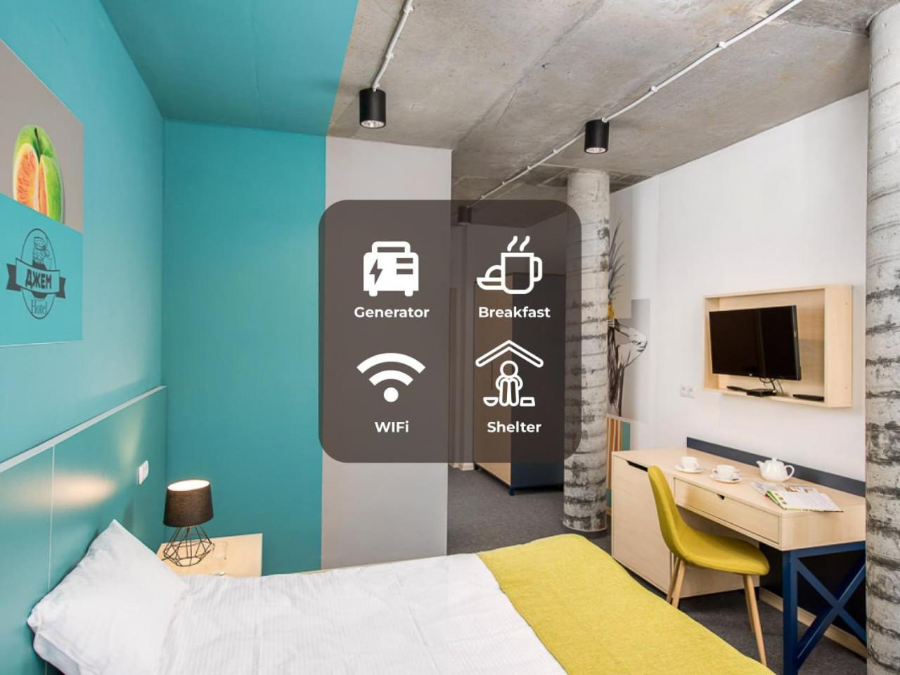 Jam Hotel Hnatyuka Lviv Kültér fotó