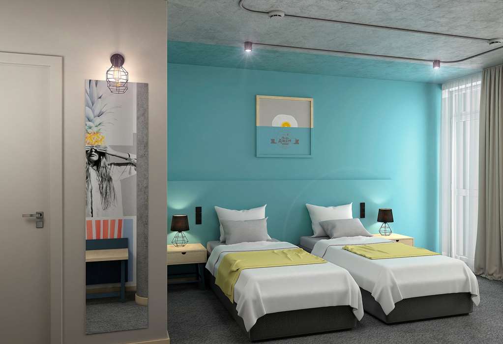 Jam Hotel Hnatyuka Lviv Szoba fotó