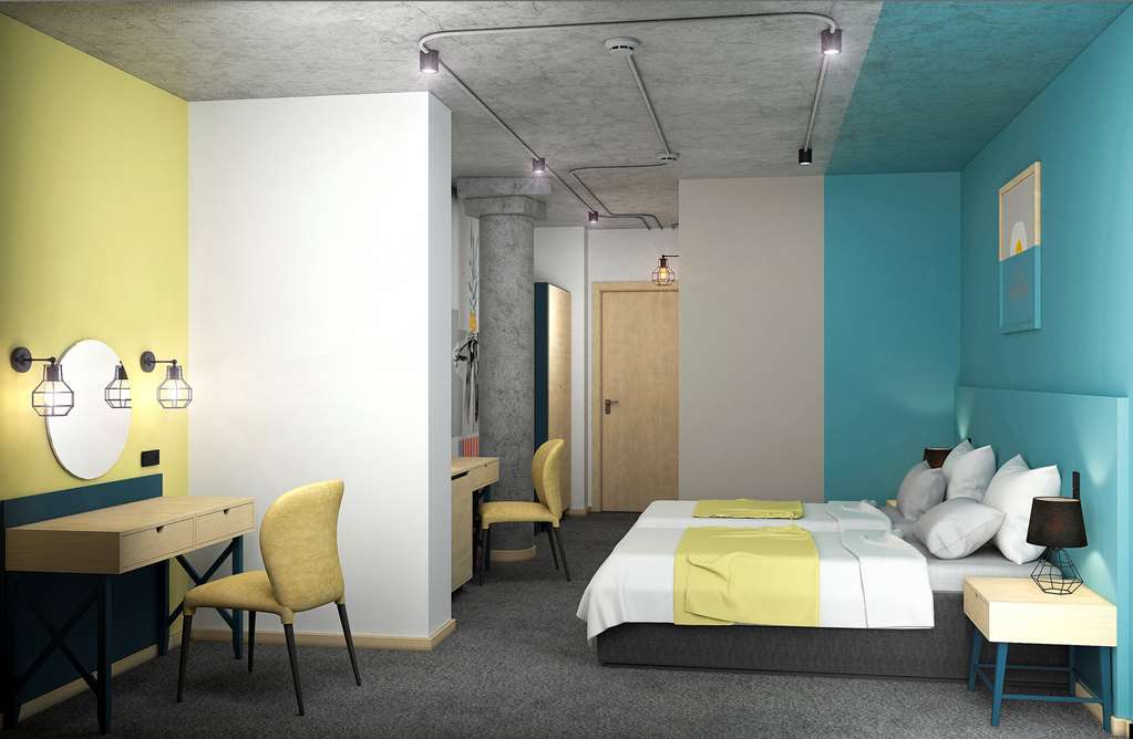 Jam Hotel Hnatyuka Lviv Szoba fotó